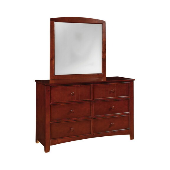 Furniture of America Tammy Transitional 6 Drawer D...