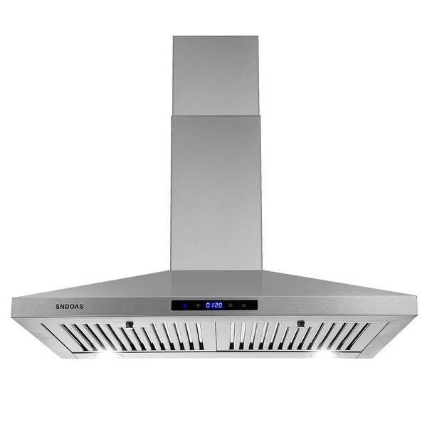 30 Inch Wall Mount Kitchen Hood 350 CFM