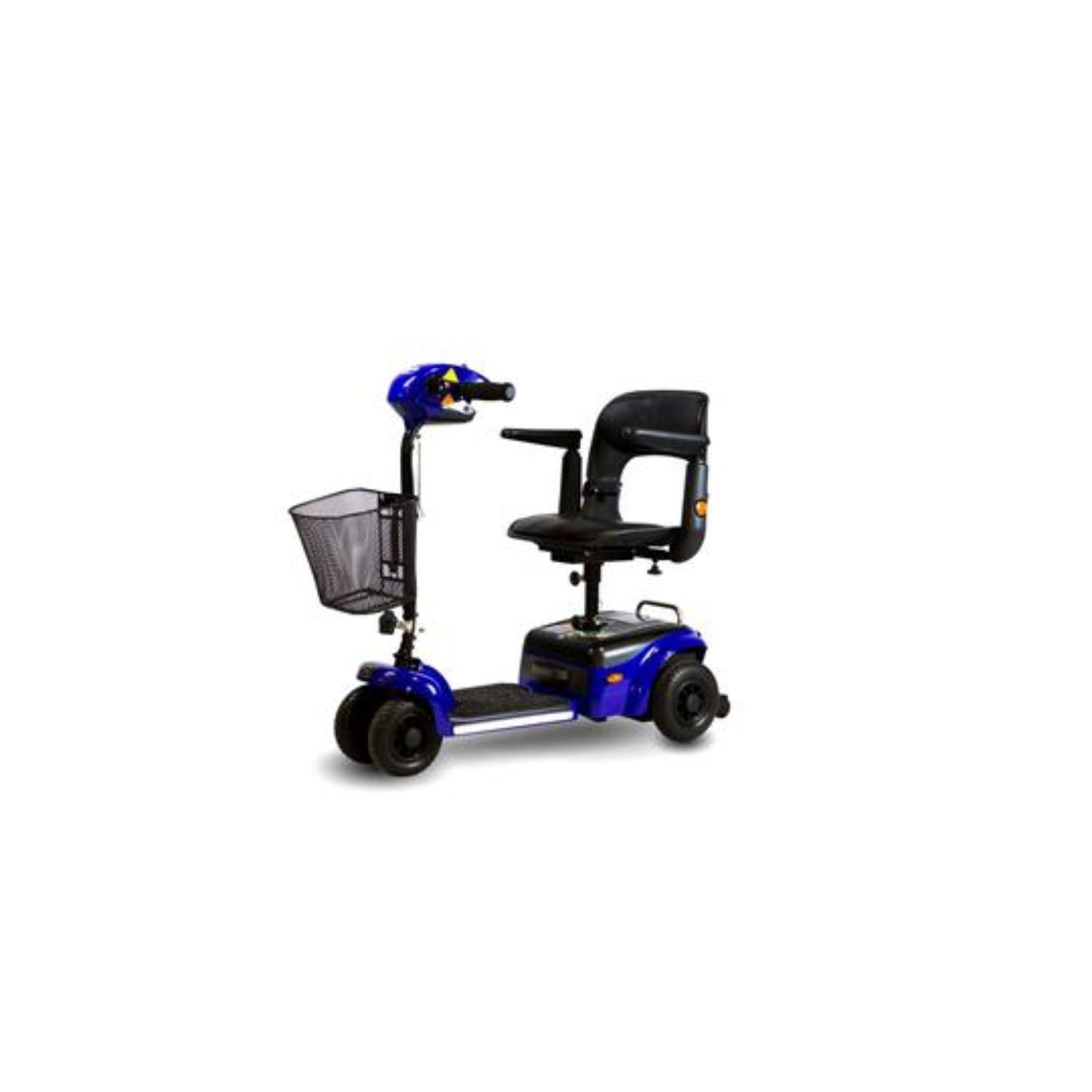 Shoprider Scootie 4-Wheel Lightweight Mobility Scooter Blue - Fold Down For Easy Storage, For Seniors