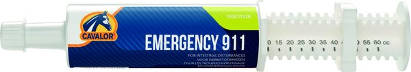 Cavalor Emergency 911 Fast-Acting Digestive Health Paste Horse Supplement， 60-cc tube