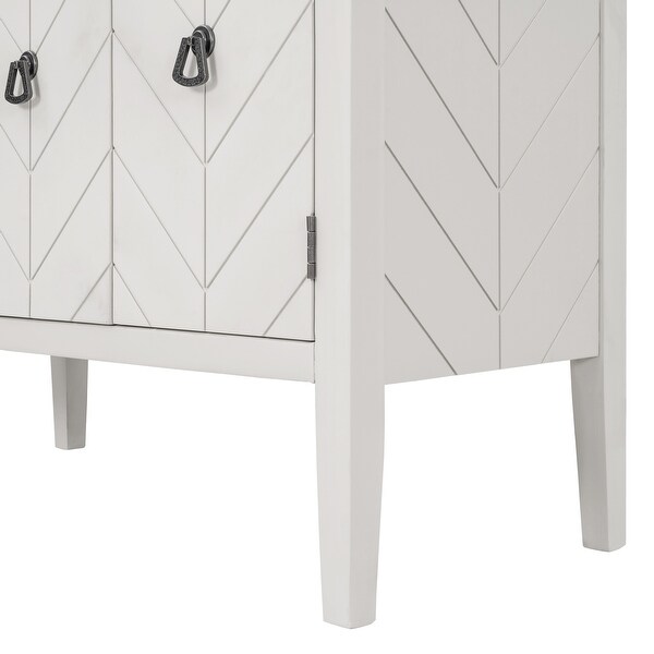 Accent Storage Cabinet with Adjustable Shelf