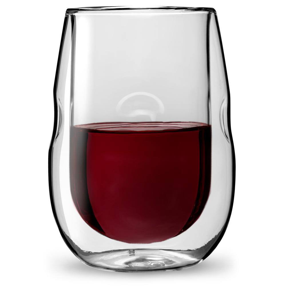 Ozeri Moderna Artisan Series Double Wall Insulated Wine and Beverage Glasses (Set of 4) DW10W-4