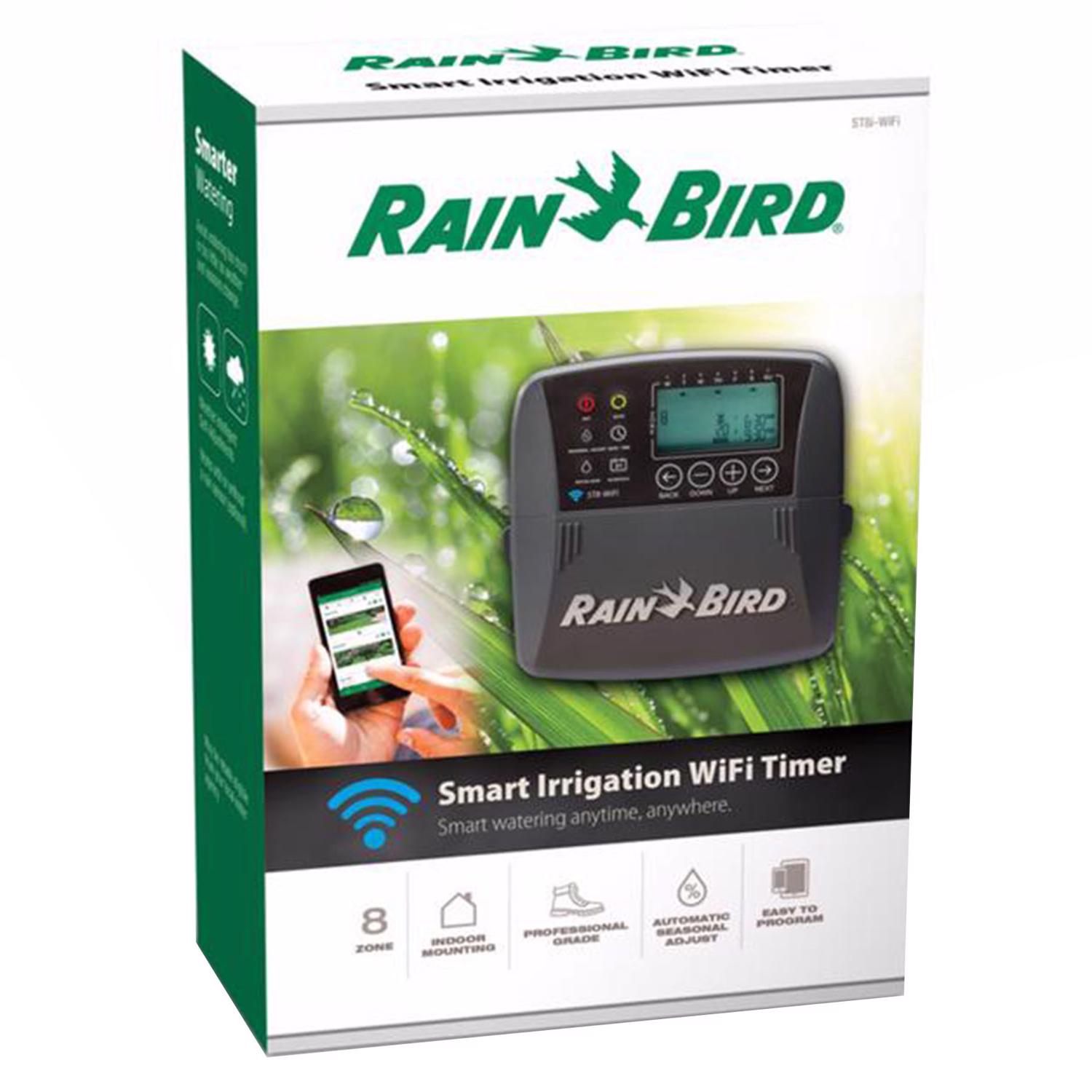 Rain Bird Programmable 8 Zone WiFi Sprinkler Timer