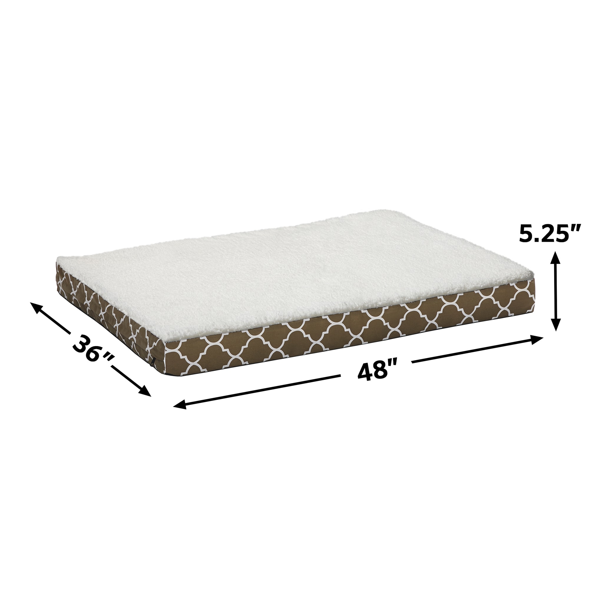 Midwest Quiet Time Defender Double Orthopedic Dog Bed， 30.25