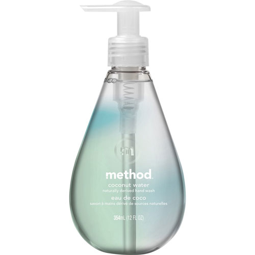 Method Products Inc. Method Products Gel Hand Wash | Coconut Waters， 12 oz Pump Bottle | MTH01853