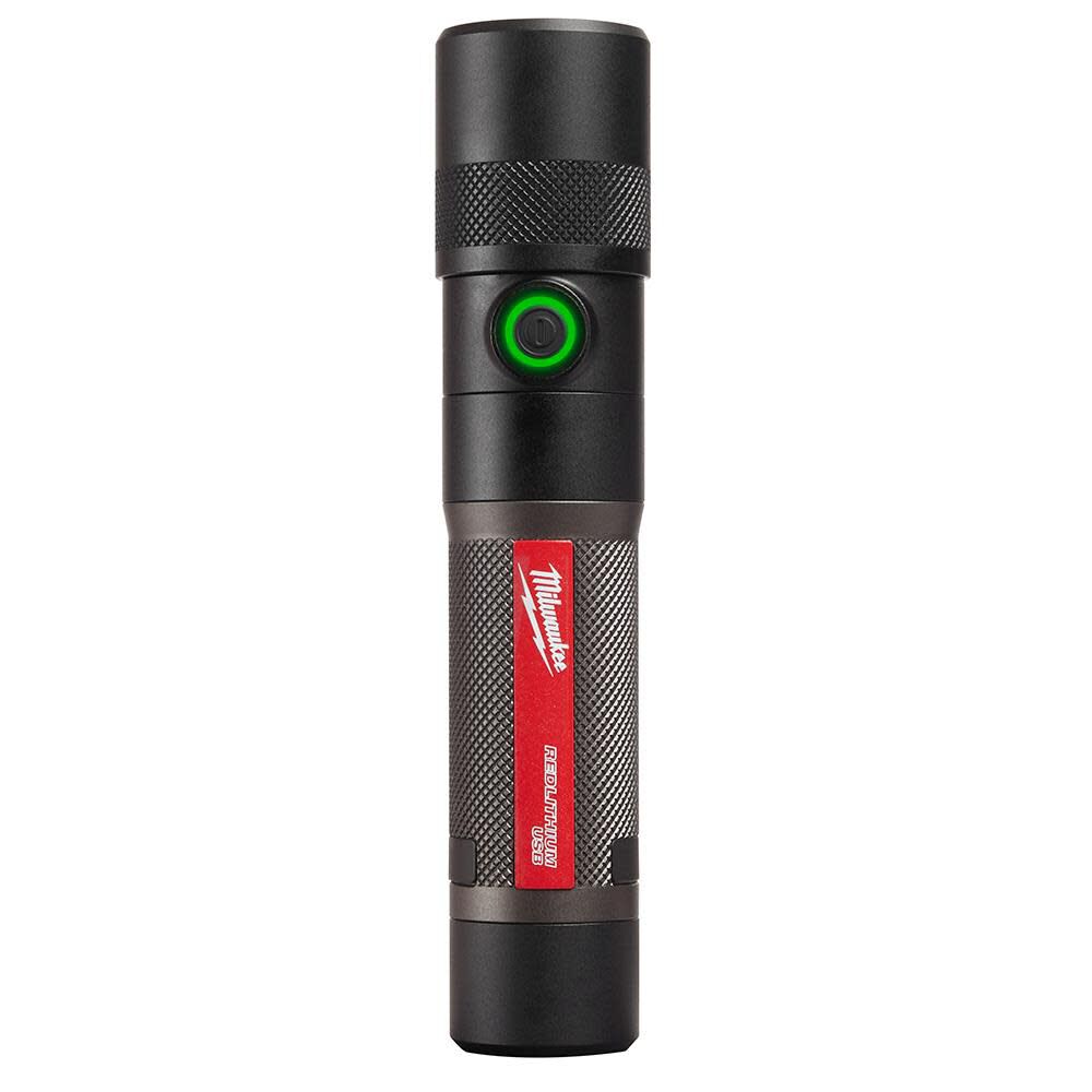 Milwaukee USB Rechargeable Twist Focus Flashlight Kit Bundle 2161-21-48-59-2013 from Milwaukee