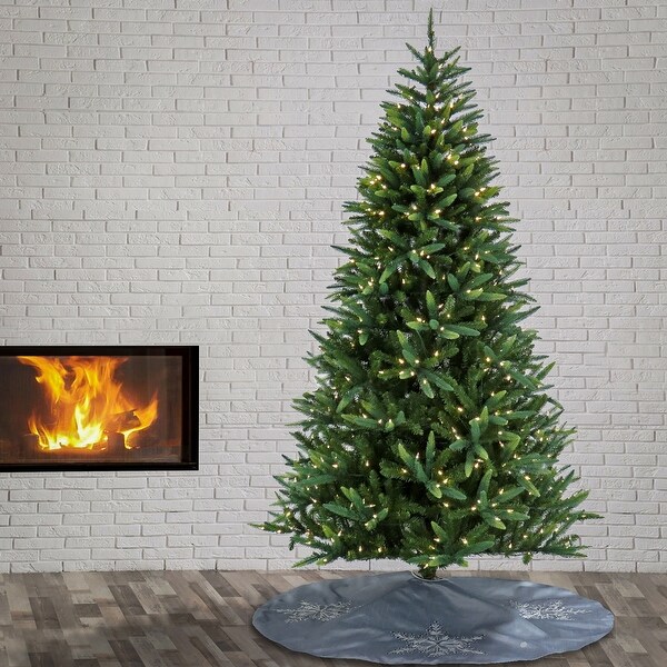 National Tree Company 7.5 ft. PreLit Spada Pine Tree with LED Lights