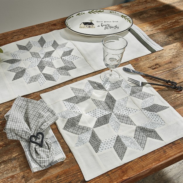 Park Designs Broken Star Patch Placemat Set Of 4