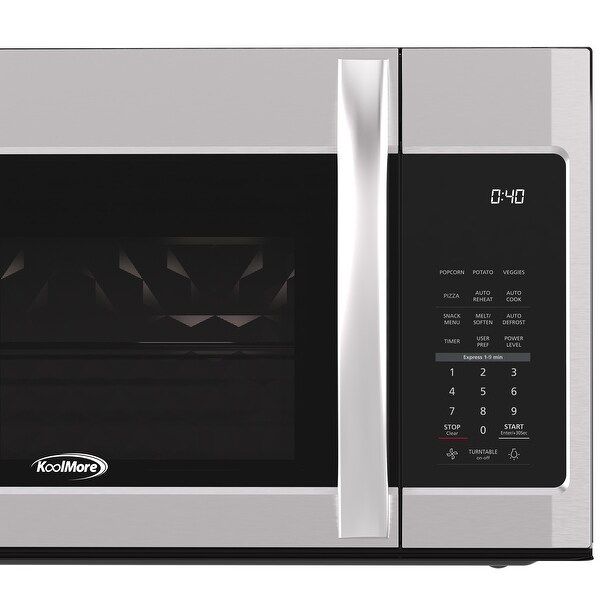 1.9 Cu. Ft. Over the Range Microwave Oven with Oven Lamp and 300CFM Recirculation Vent Hood Function - 1.9 cu ft Shopping - The Best Deals on Over-the-Range Microwaves | 39952929