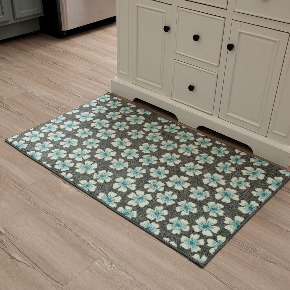 Mohawk Home Simple Floral Kitchen Mat