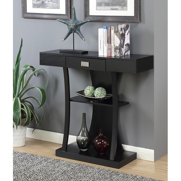 Copper Grove Helena 1 Drawer Console Table with Shelves