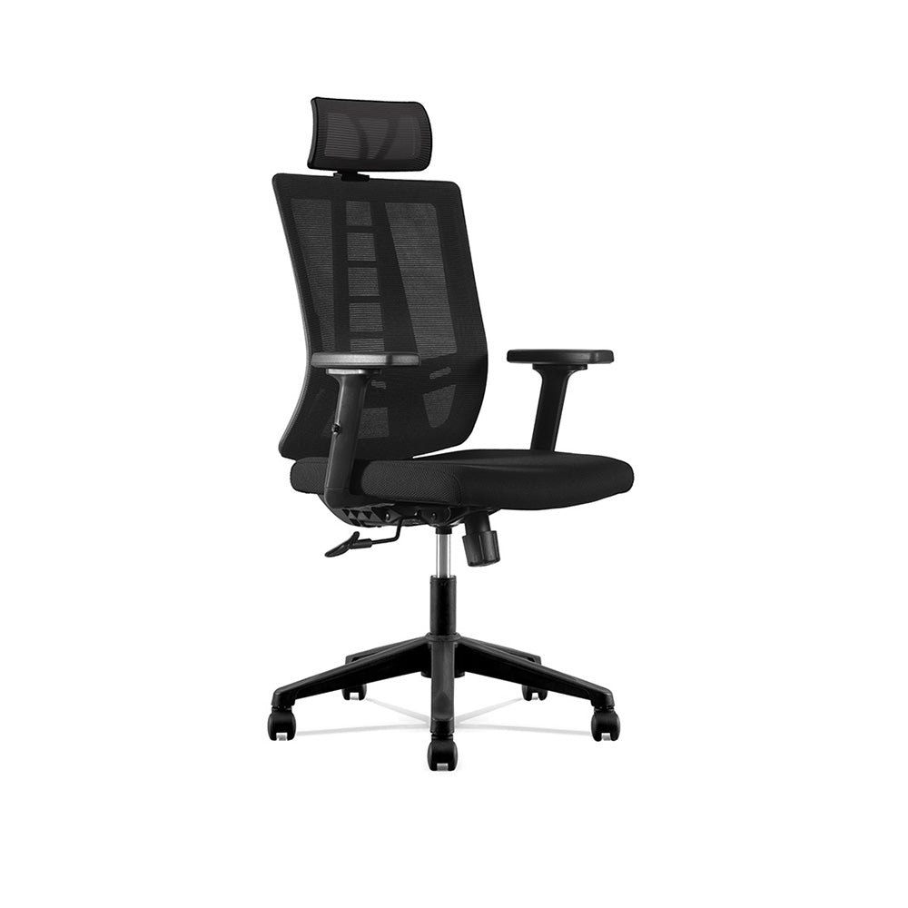 RUNE Executive Office Chair with Headrest - Black