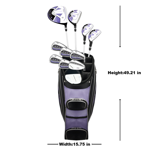 Nitro Golf Nitro Blaster Pro Golf Set Ladies， Right Handed