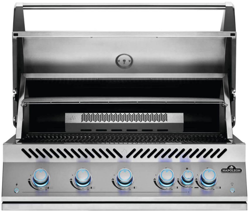 Napoleon 700 Series Built-In Liquid Propane Grill with Infrared Rear Burner in Stainless Steel