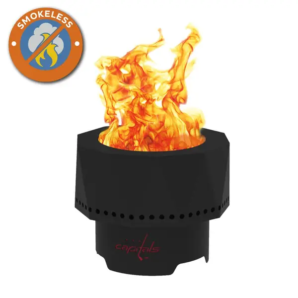 Blue Sky Washington Capitals Ridge Smokeless Fire Pit