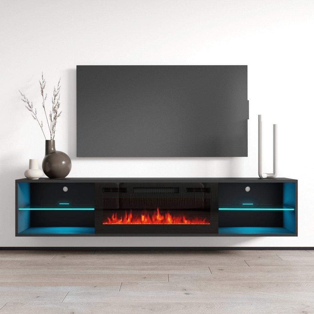 Lima EF Wall Mounted Electric Fireplace 72\