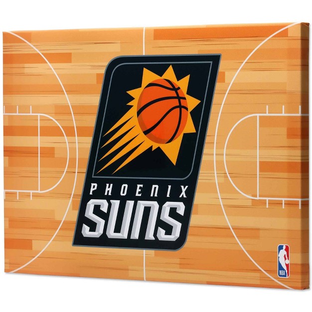 Nba Phoenix Suns Court Canvas Wall Sign