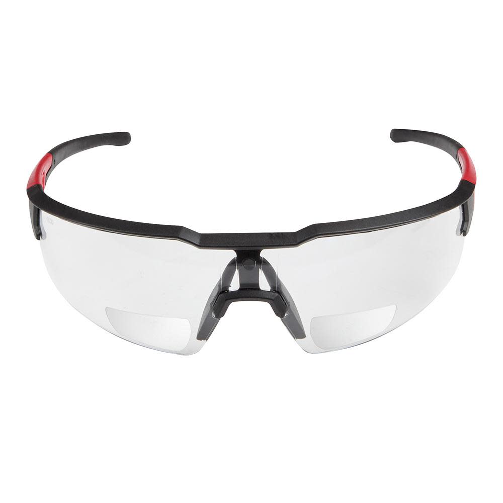 Milwaukee Safety Glasses - +1.00 Magnified Clear Anti-Scratch Lenses (Polybag) 48-73-2201 from Milwaukee