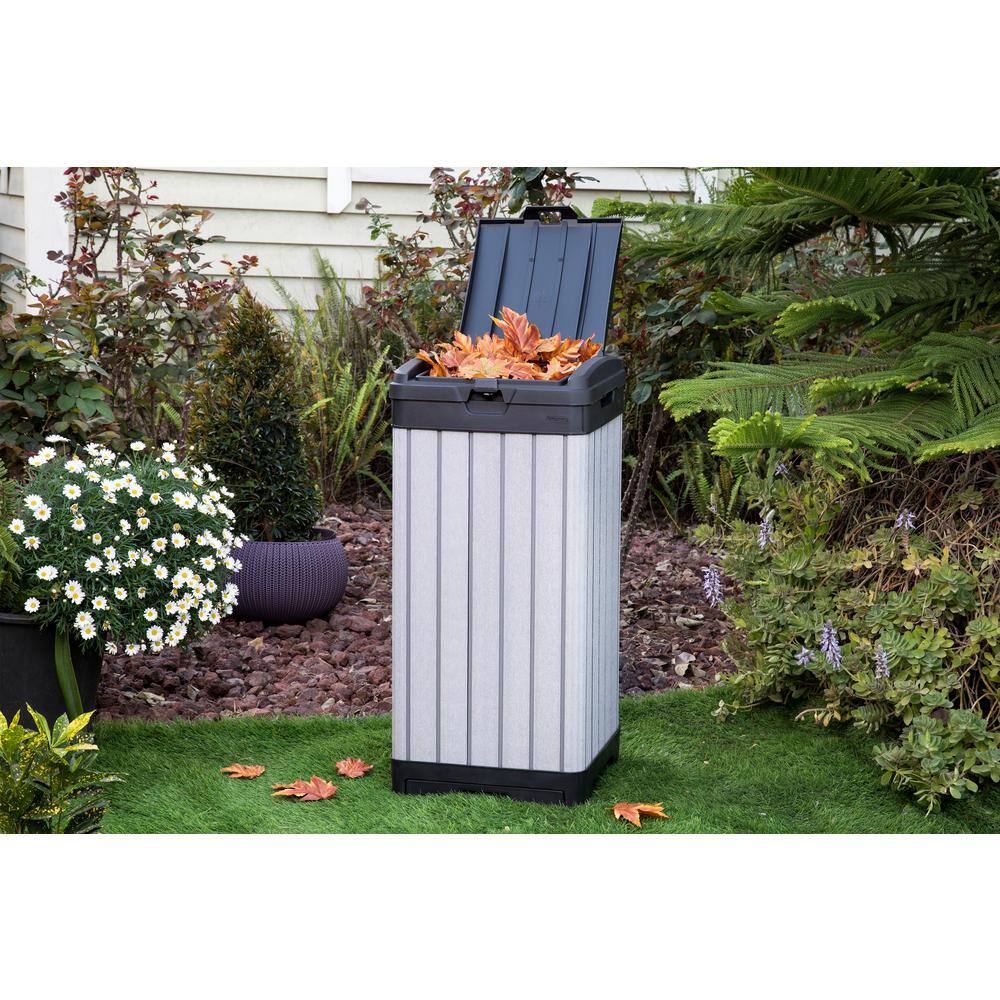 Keter Rockford Outdoor Waste Bin 237924