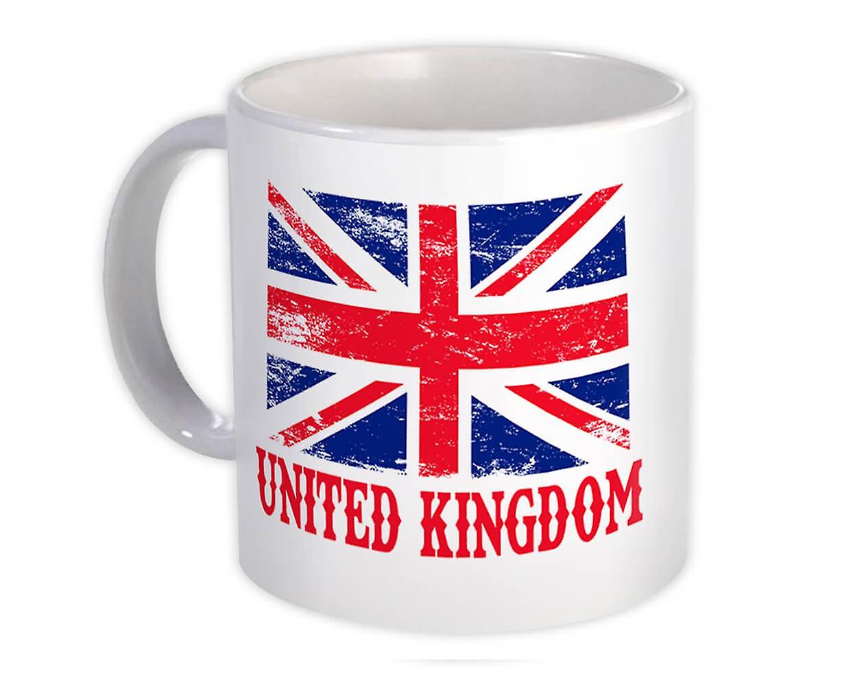 Gift Mug: United Kingdom Distressed