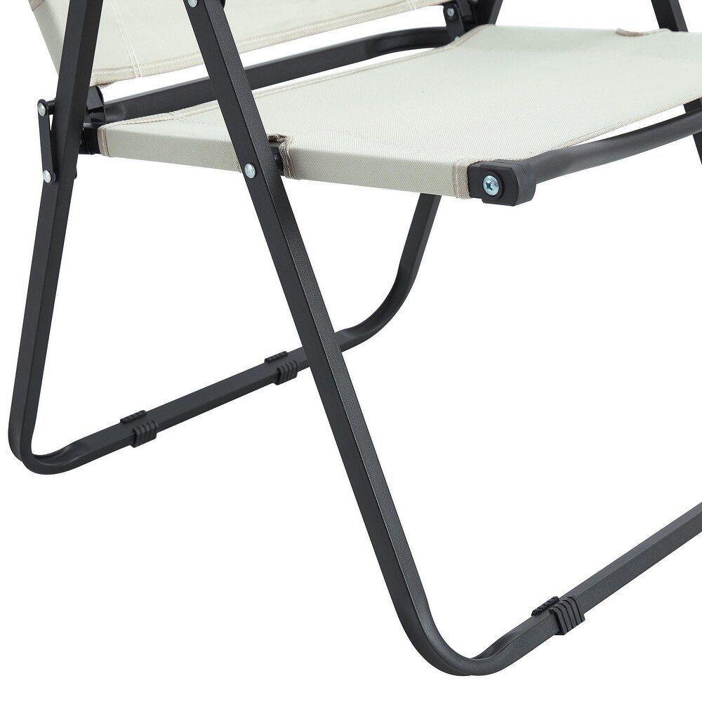 3 piece Outdoor Folding Table and Chair Set