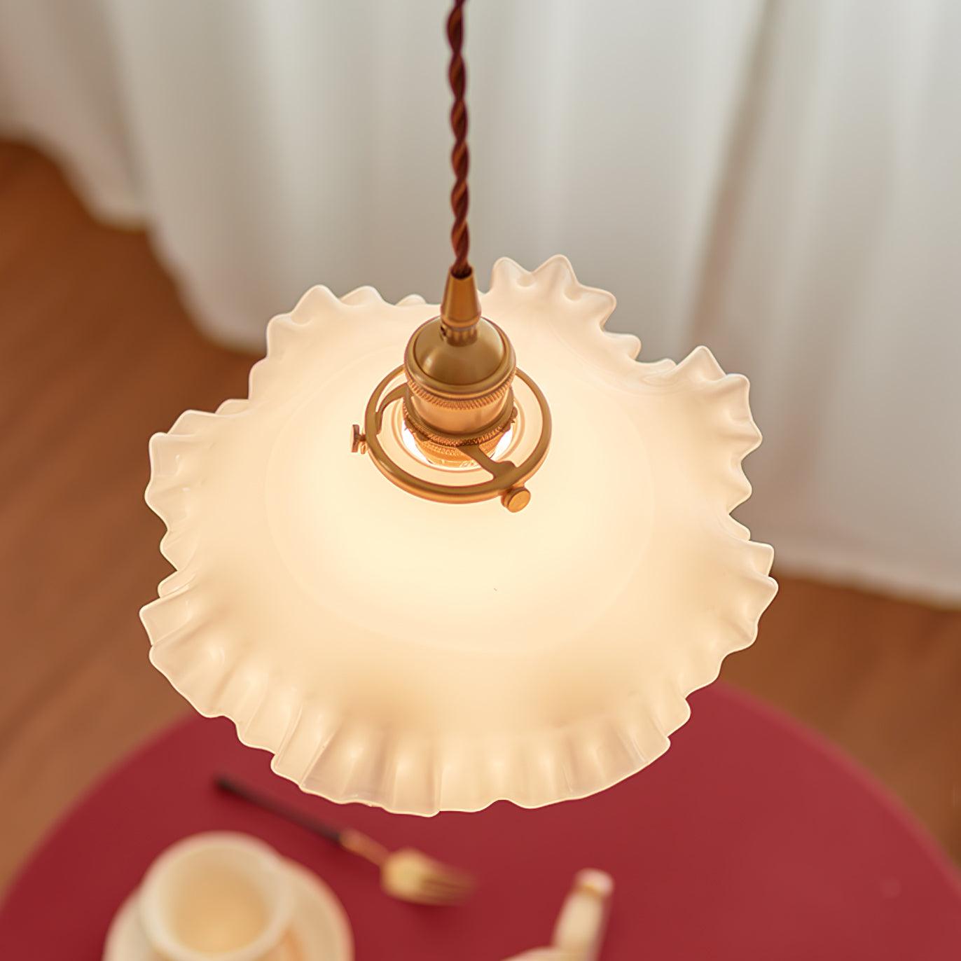 Small Floral Pendant Lamp