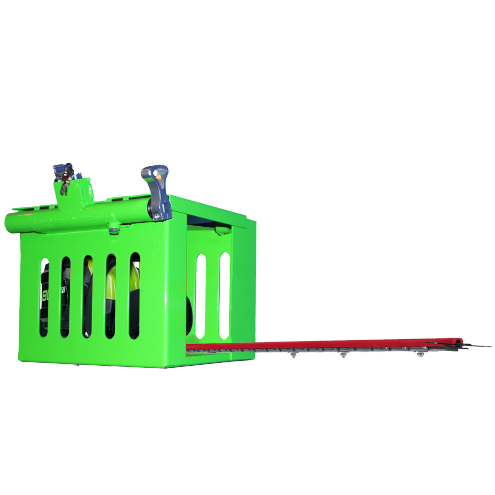 Green Touch Lockable Multi Tool Cage For Open/Enclosed Trailers