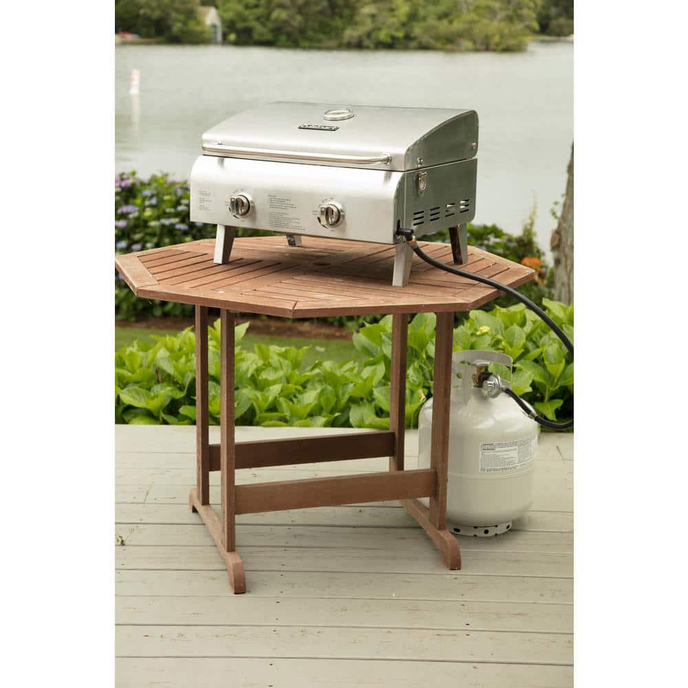 Cuisinart Portable Propane Tabletop Grill in Stainless Steel