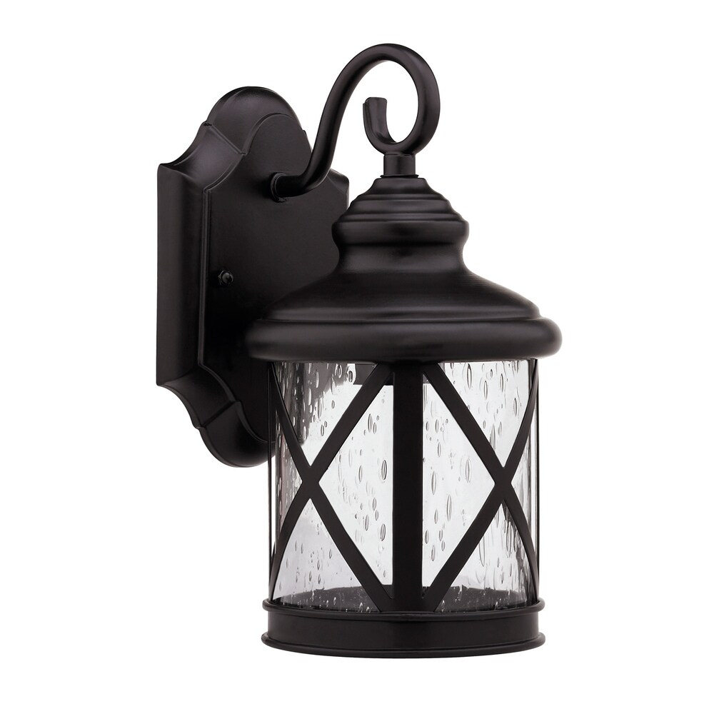 1 light Dark Rubbed Bronze Outdoor Wall Light