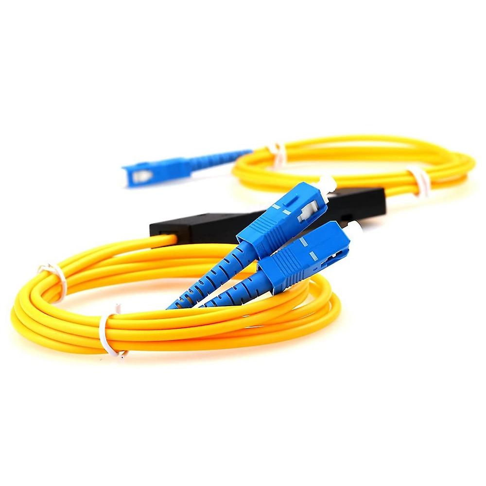 1 Point 2 Taper Fiber Optic Splitter Splice Box Splitter Sc Port Ftth Fiber Home Cold Connection