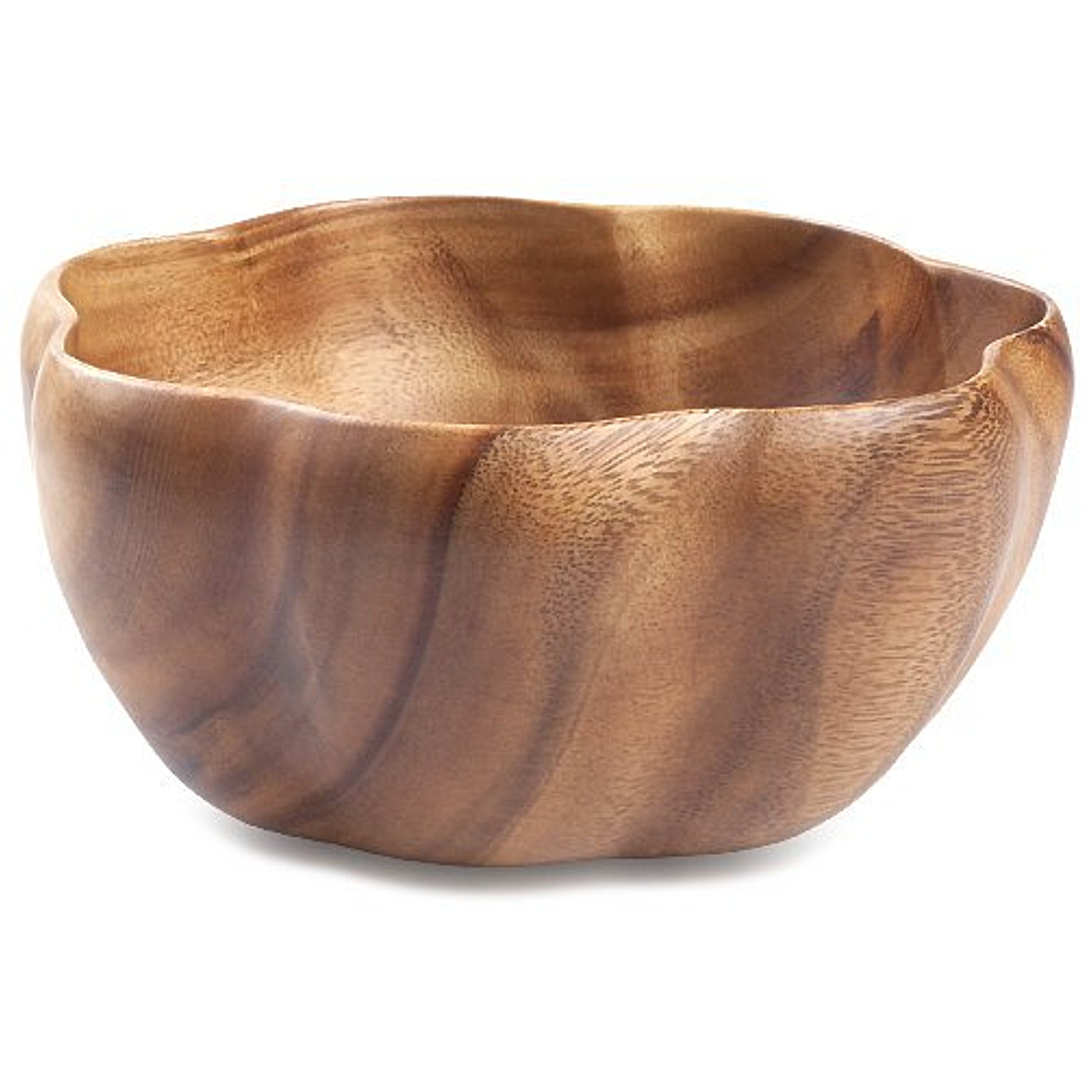 Acacia Wood 4 x 8 Flare Bowl