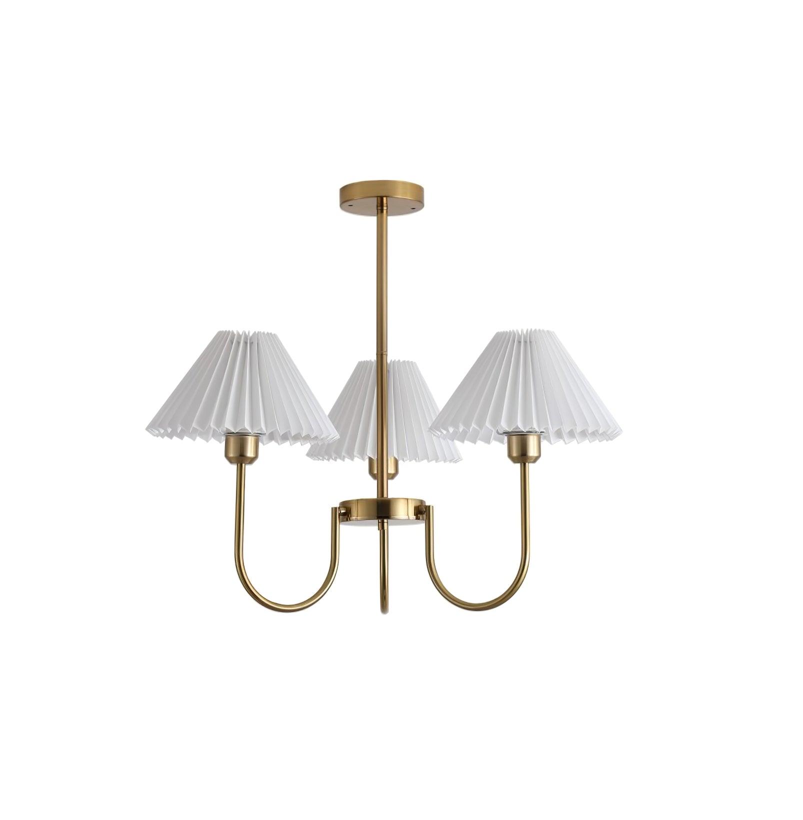 Lenore Pleated Chandelier