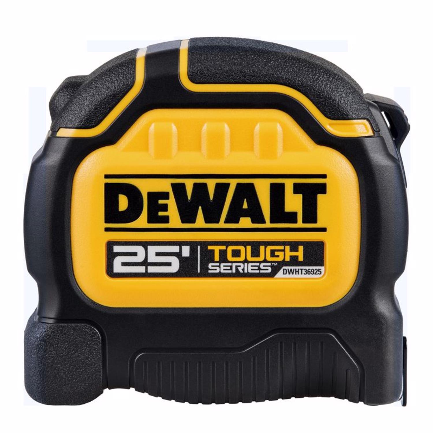 DeWalt ToughSeries 25 ft. L X 1.25 in. W Tape Measure 1 pk