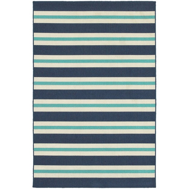 Marlowe Striped Patio Rug