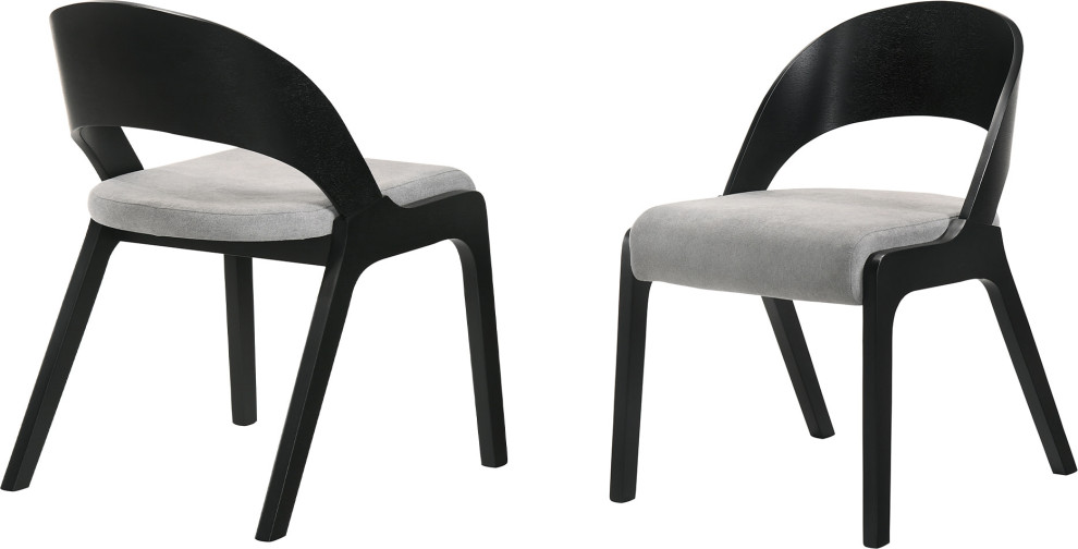 Polly Dining Accent Chairs (Set of 2)   Midcentury   Dining Chairs   by HedgeApple  Houzz