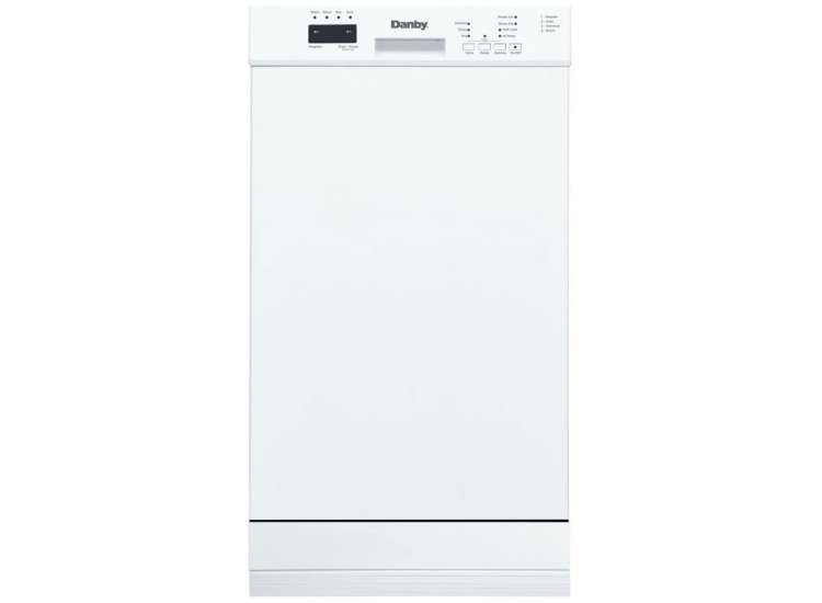 Danby 18-Inch Built-In Dishwasher in White