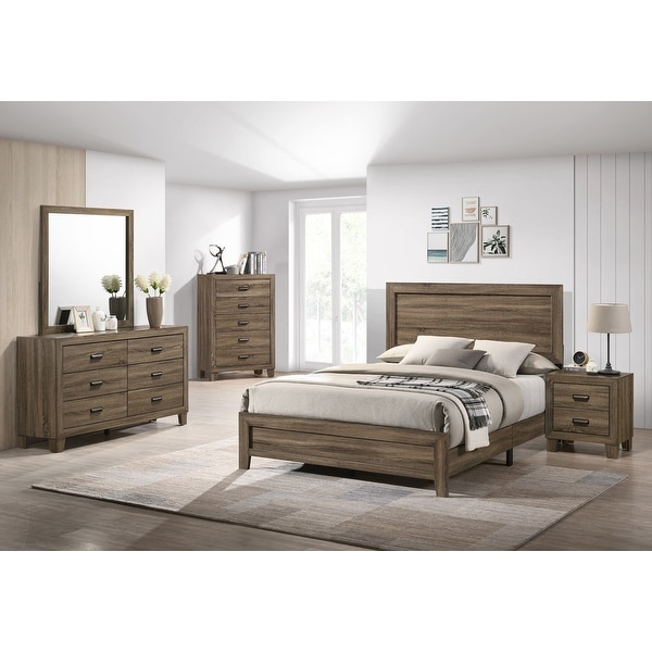 Best Quality Furniture Donna 5 Piece Bedroom Set with 2 Nightstands - - 35935018