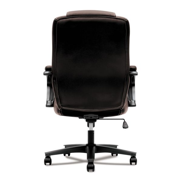 HON HVL402 Series Executive High-Back Chair， Supports Up to 250 lb， 17