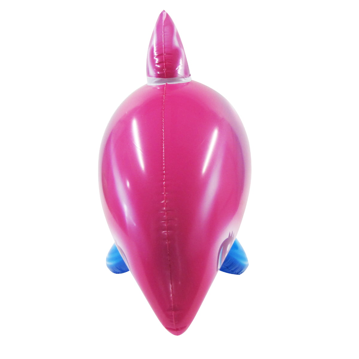 TreasureGurus Inflatable Rainbow Dolphin Swimming Pool Float