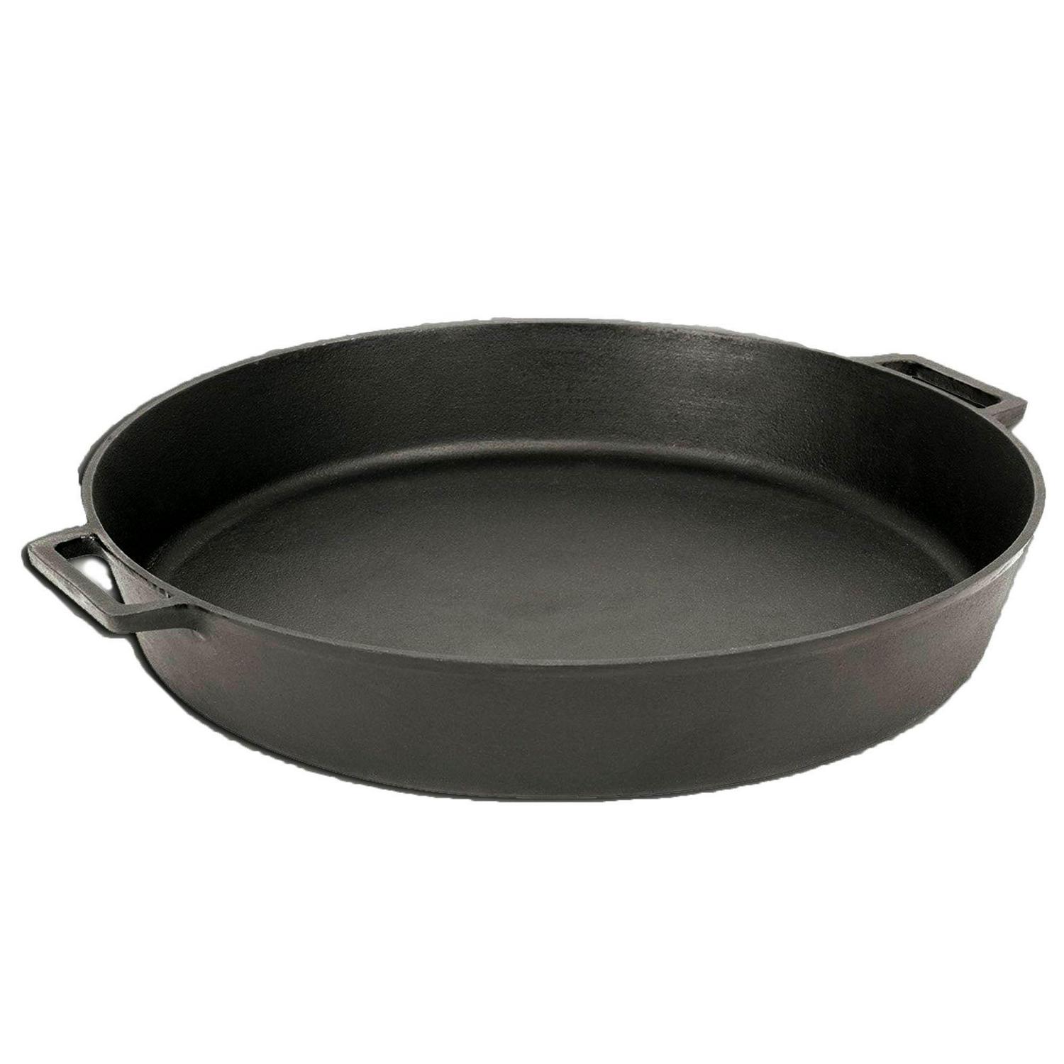 Bayou Classics Cast Iron Jumbo 20 in Skillet  Crowdfused