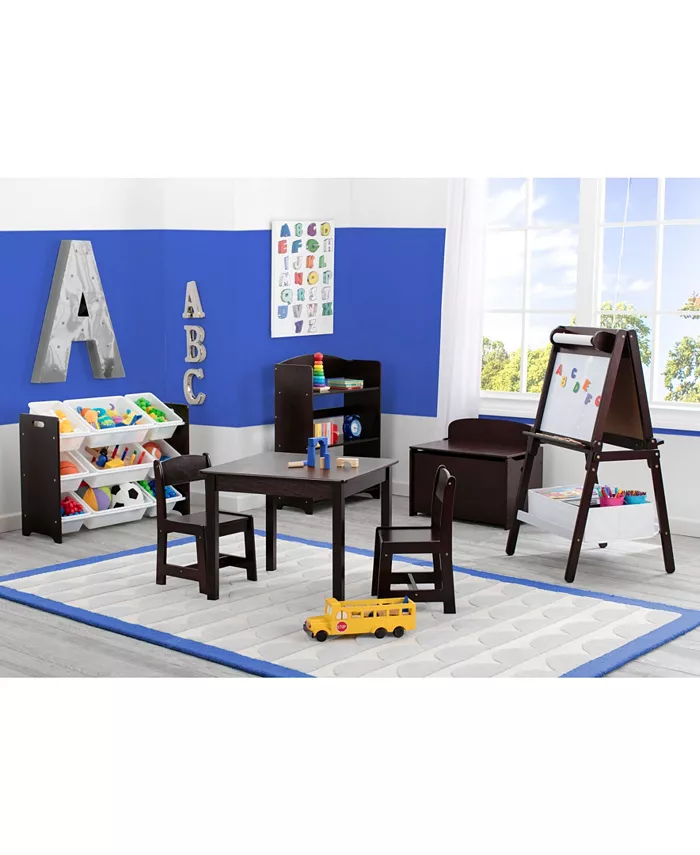 Delta Children Mysize Wood Table and Chairs Set  3 Piece