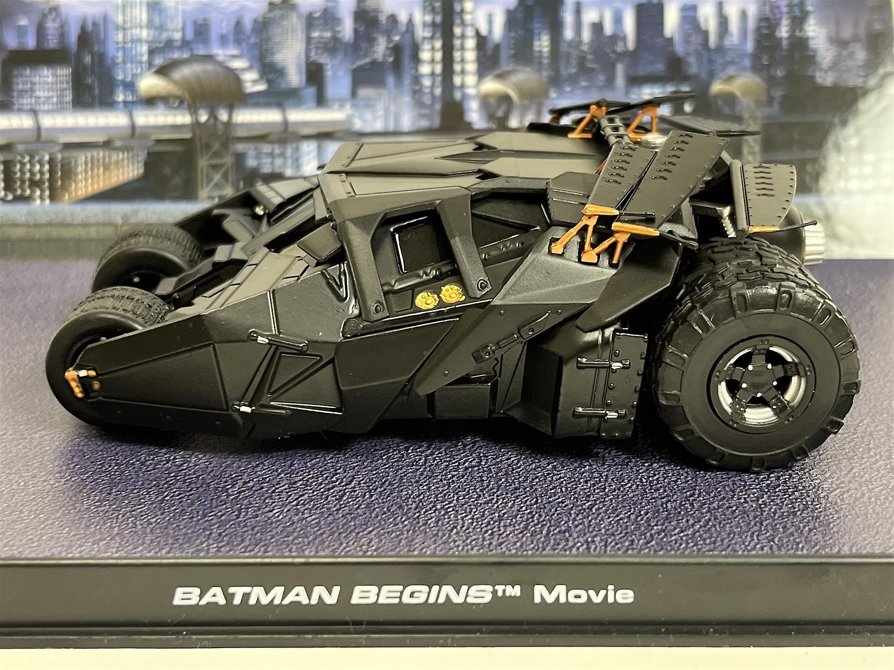 Batman Begins DC Batmobile The Tumbler 1:43 Scale Eaglemoss MBAEN004