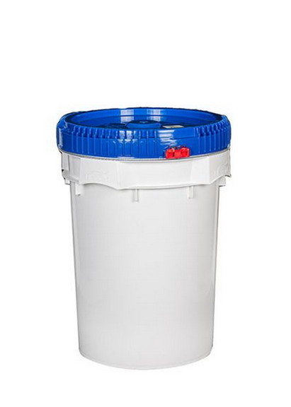 BASCO 1748 10.7 Gallon Open Head Plastic Bucket   ...