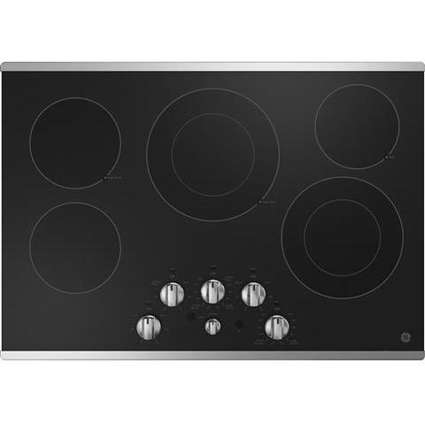 GE 30-inch Built-in Electric Cooktop JEP5030STSS