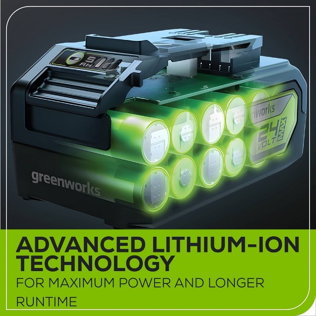 Greenworks Powerall 24v 5 0ah Lithium ion Power Tool Battery