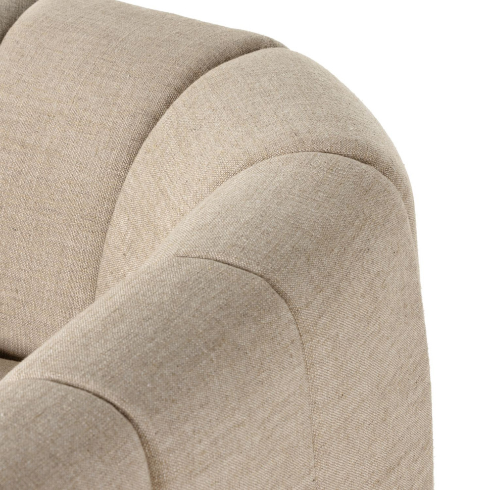 Bernadette Alcala Wheat Chair   Transitional   Armchairs And Accent Chairs   by Zin Home  Houzz