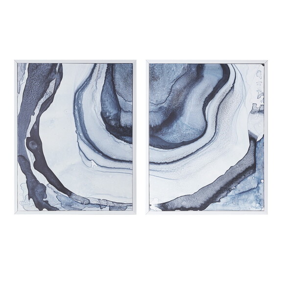 Ethereal Diptych 2 piece Framed Canvas Wall Art Se...