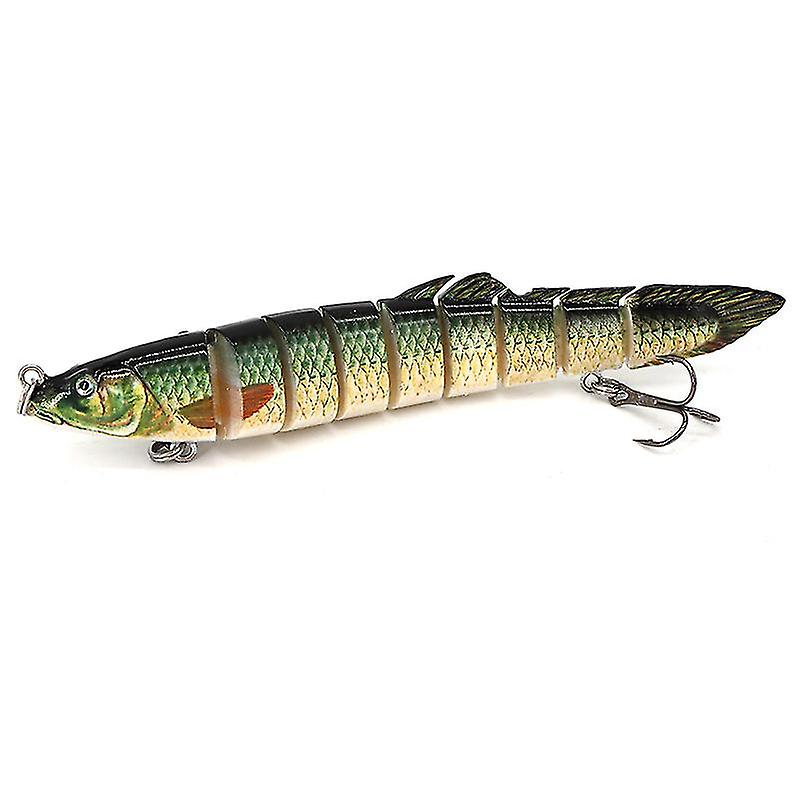 14cm 20g Fishing Lure Eel 9 Segments Multi Jointed Sinking Wobbler For Pike Perch Swimbait Crankbait