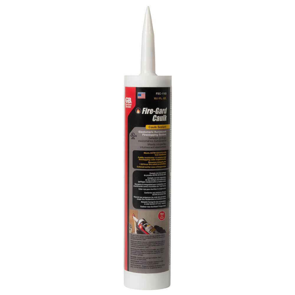 Gardner Bender 10.1 fl. oz. Red Fire-Gard Fire-Stopping Sealant Caulk FSC-1103