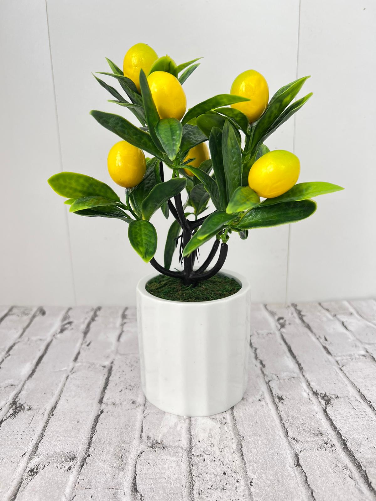 Gorgeous Artificial Lemon Bonsai